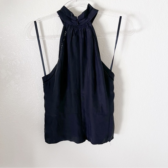 NEW Frame silk self tie halter top size M - Picture 7 of 8